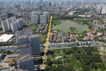 Đường quy hoạch qua khu đô thị chục nghìn tỷ đồng cạnh vành đai 3 Hà Nội