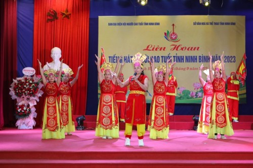 Ninh Bình tổ chức Liên hoan tiếng hát người cao tuổi năm 2023